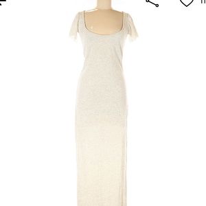 Beautiful cream maxi dress